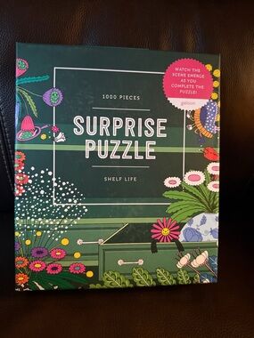 Galison shelf life SURPRISE 1000-Piece jigsaw puzzle